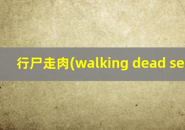 行尸走肉(walking dead series)